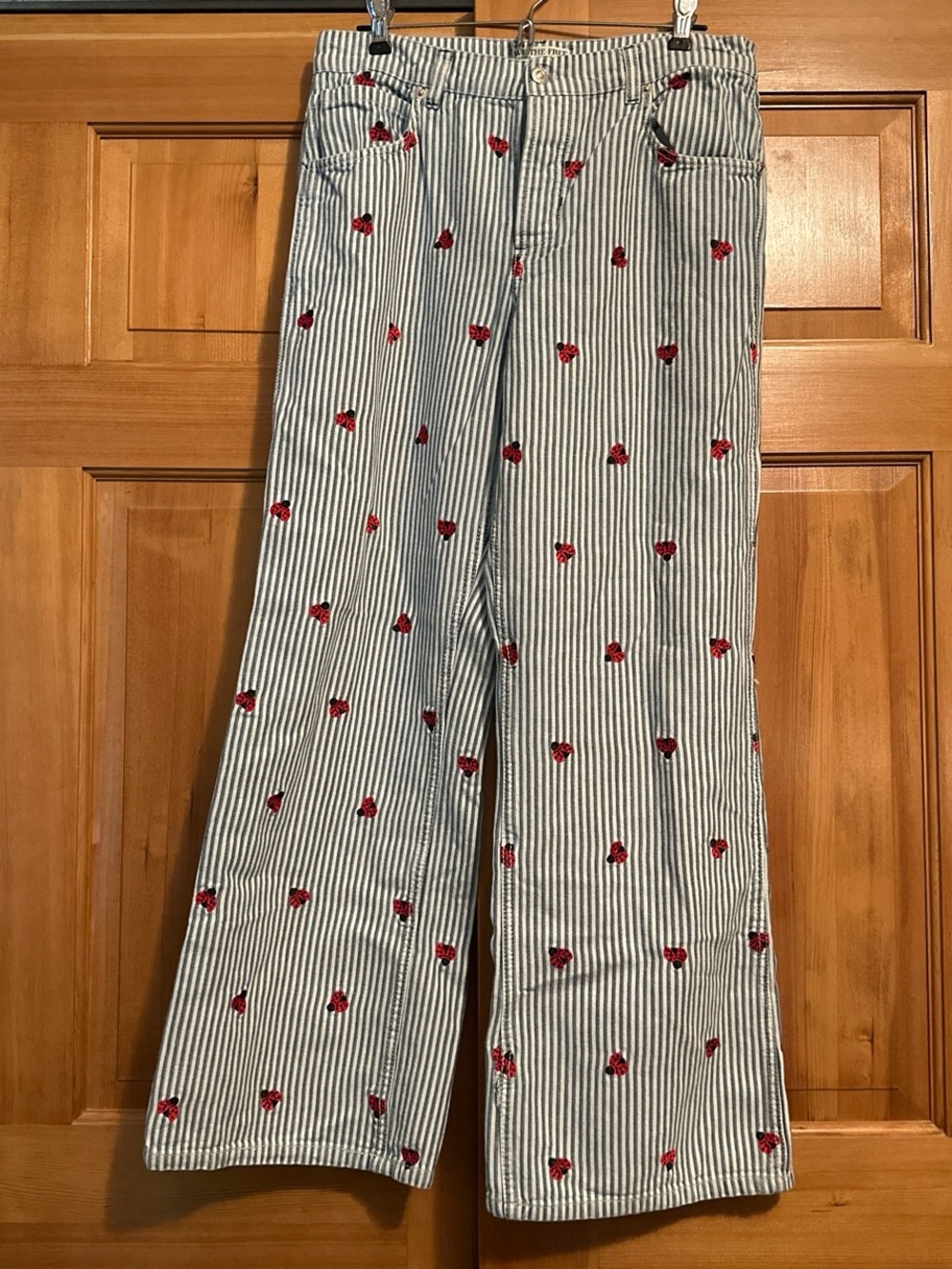 WE THE FREE Bugged Out Railroad Stripe Jeans